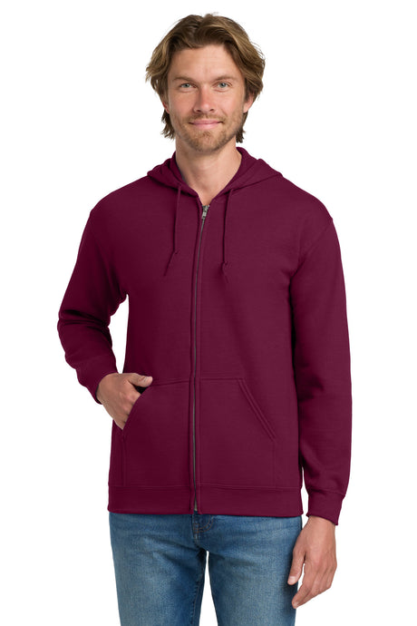 Gildan Men's   Heavy Blend Full-Zip Hooded Sweatshirt