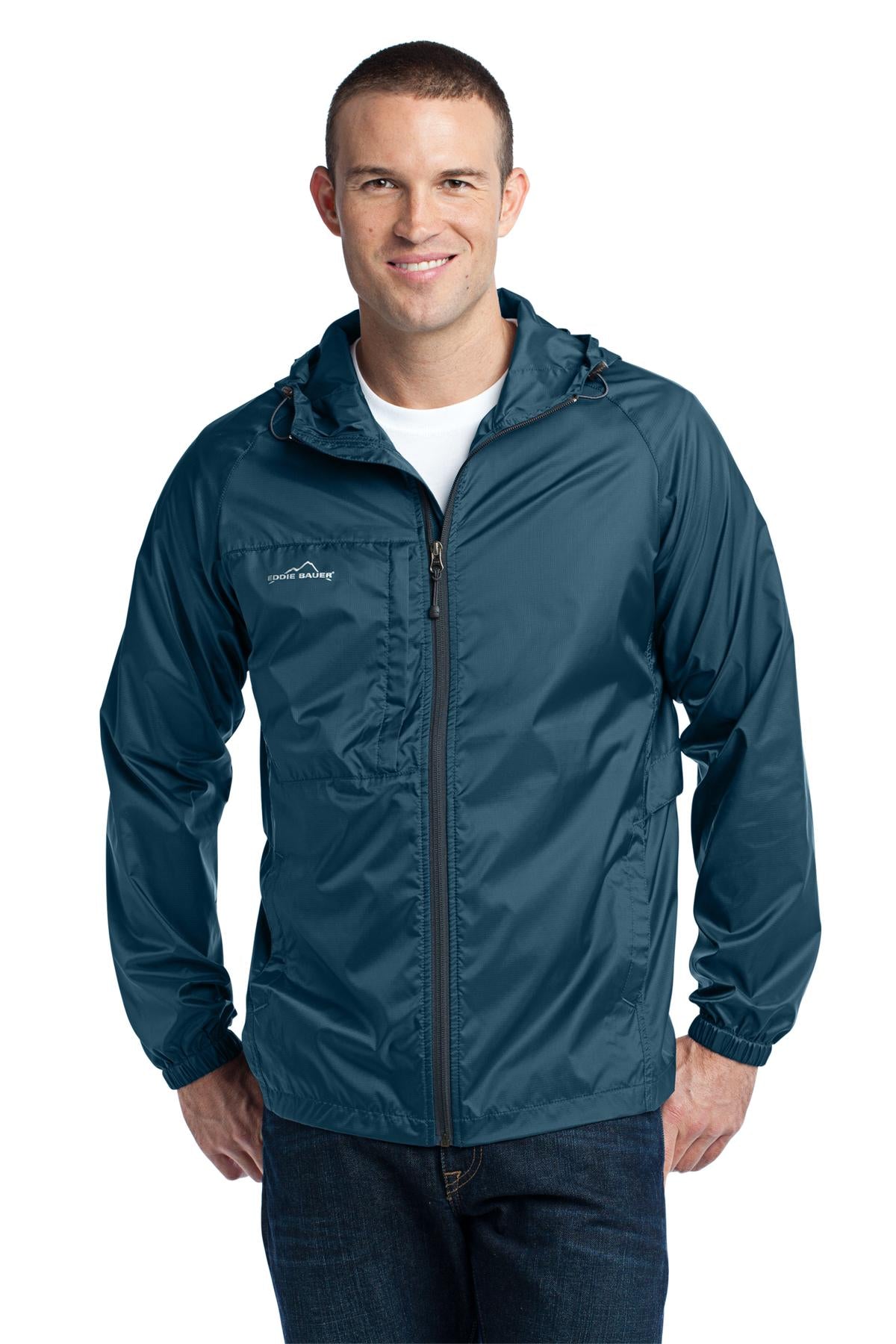 Eddie Bauer Men's   Packable Wind Jacket