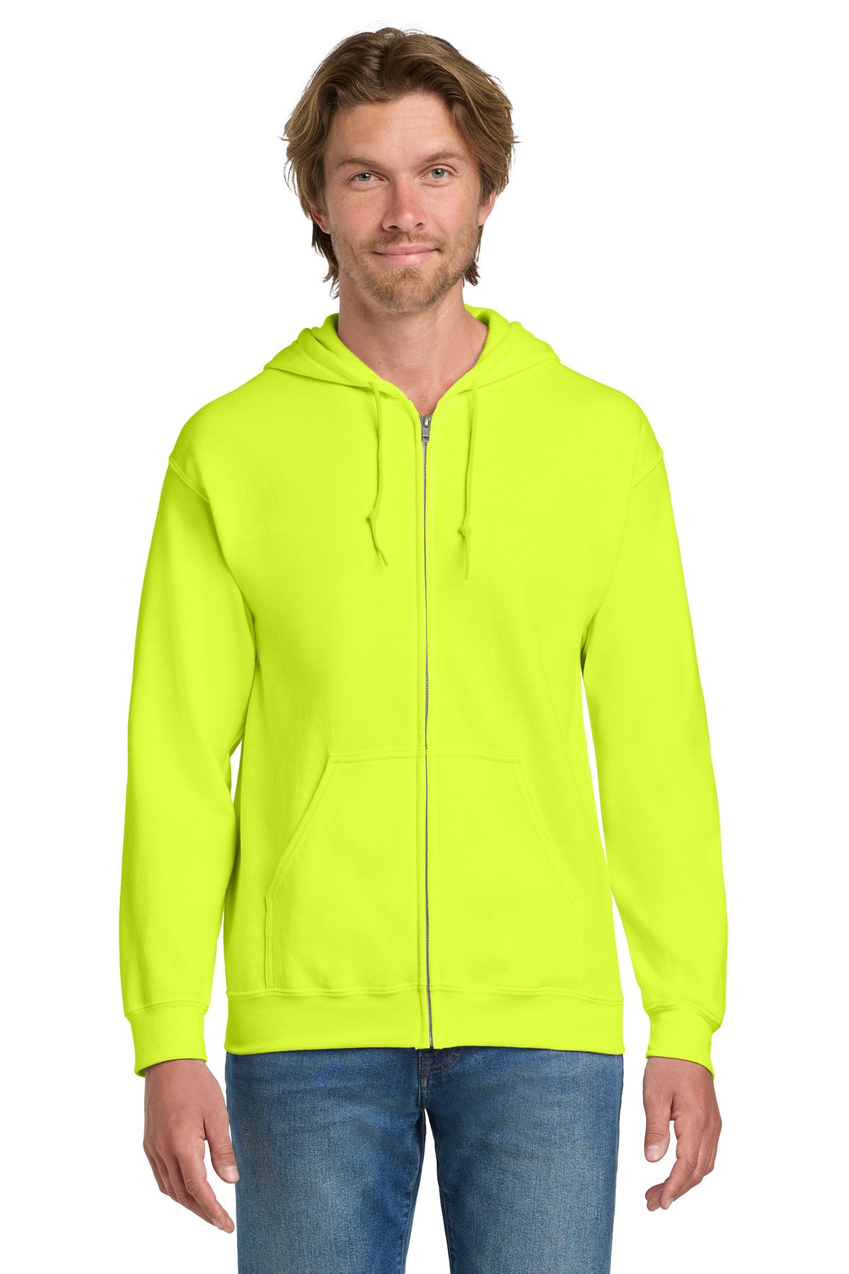 Gildan Men's   Heavy Blend Full-Zip Hooded Sweatshirt