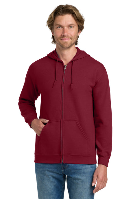 Gildan Men's   Heavy Blend Full-Zip Hooded Sweatshirt