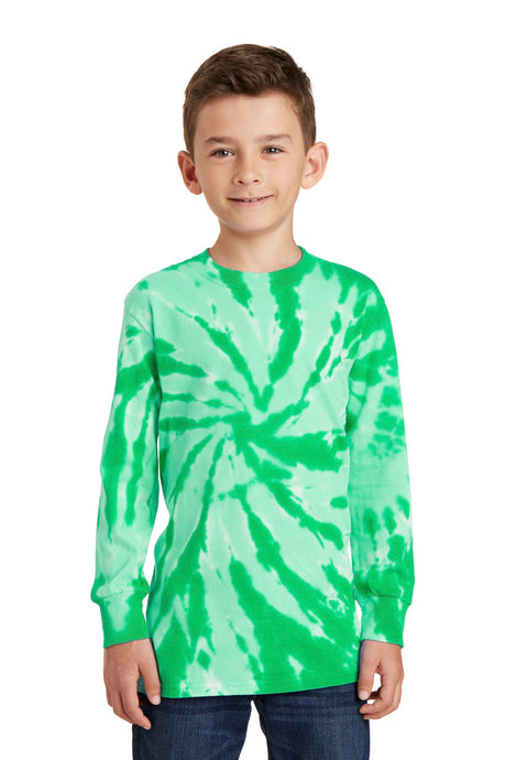 Port & Co Youth   Tie-Dye Long Sleeve Tee