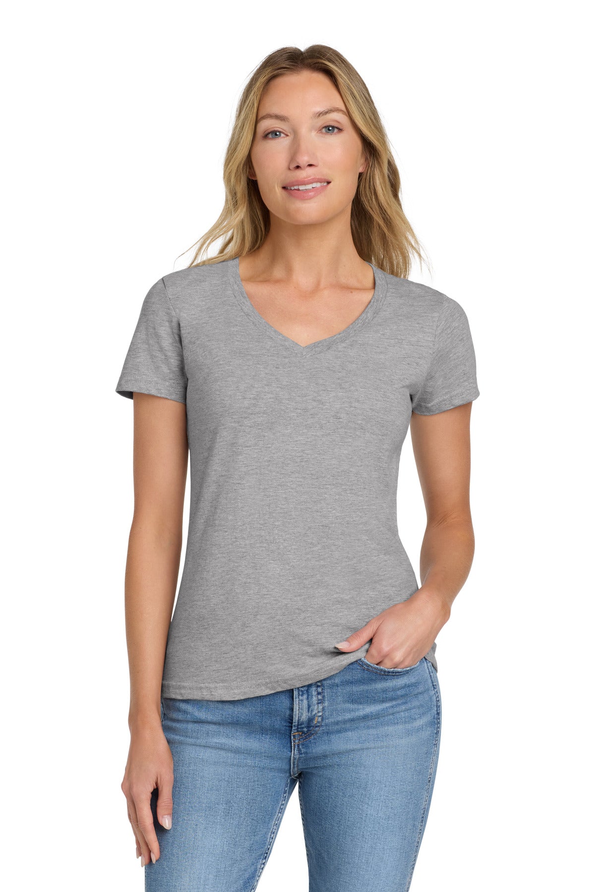 Gildan Women's Softstyle   Fit V-Neck T-Shirt