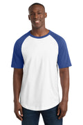 Sport-Tek Men's   Short Sleeve Colorblock Raglan Jersey
