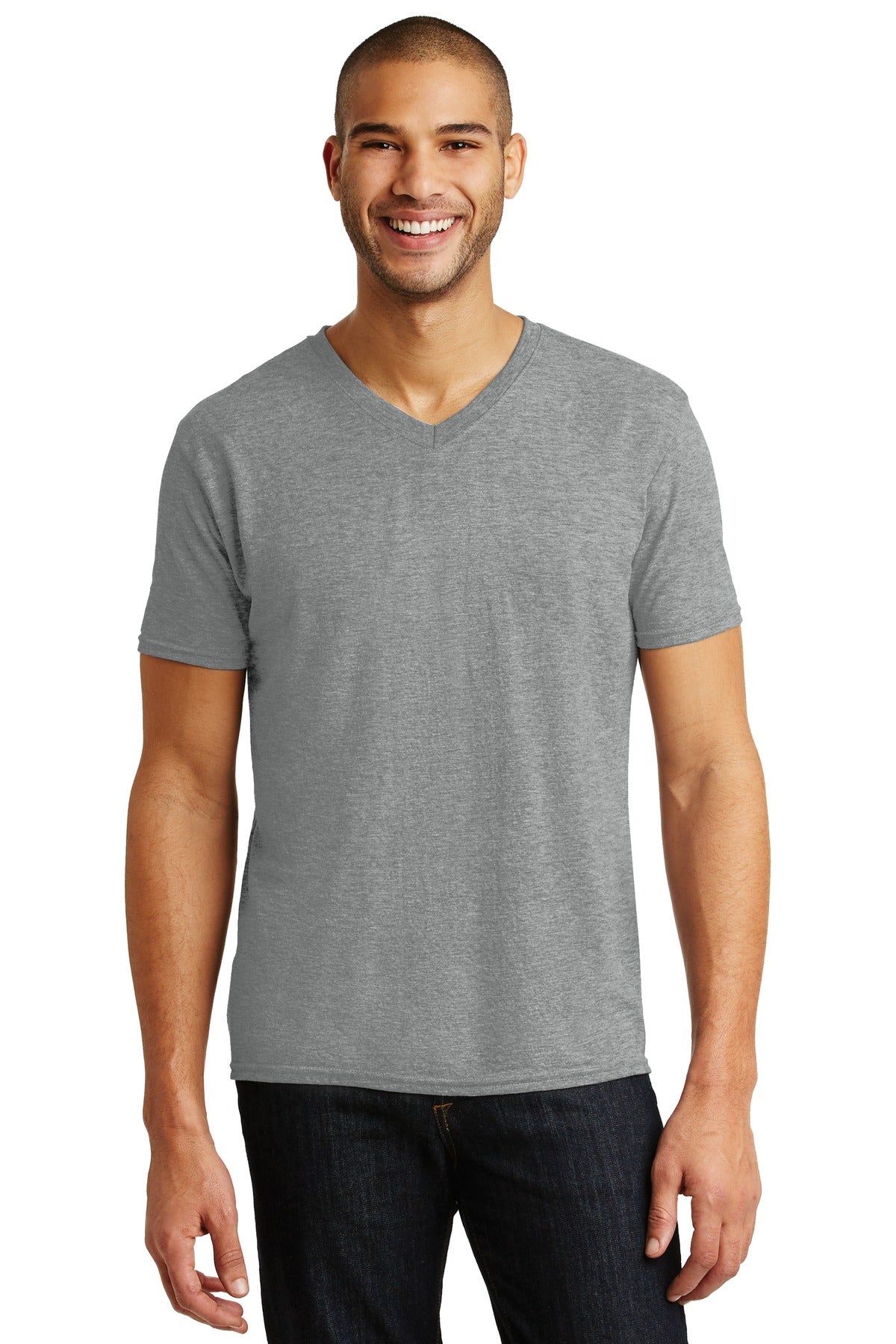 Anvil Men's   Tri-Blend V-Neck Tee