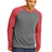 Alternative Apparel Men's Champ Colorblock Eco  Fleece Sweatshirt