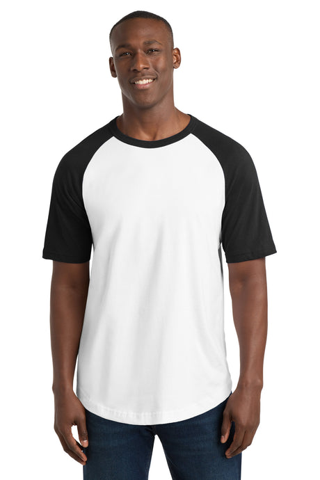 Sport-Tek Men's   Short Sleeve Colorblock Raglan Jersey