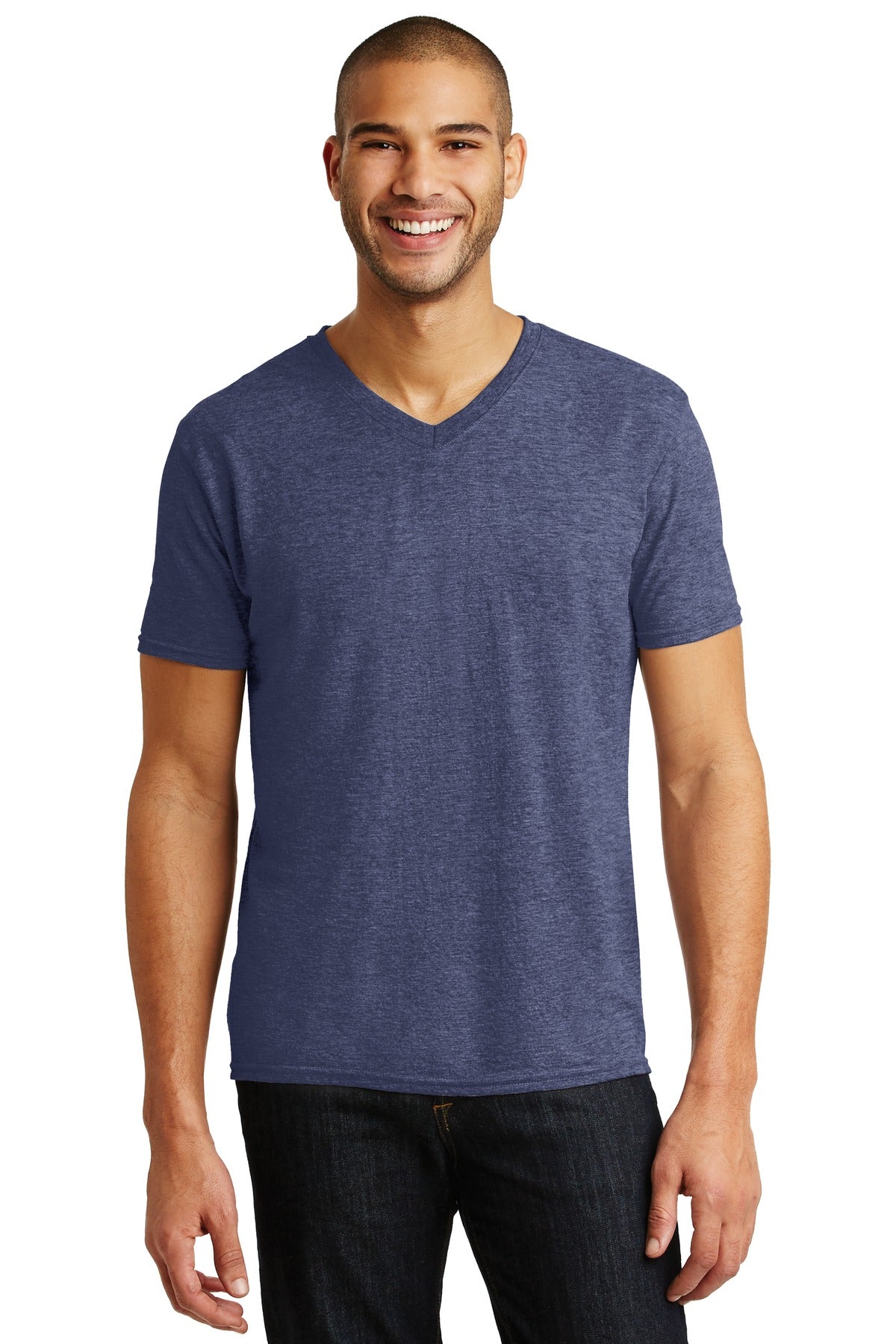 Anvil Men's   Tri-Blend V-Neck Tee