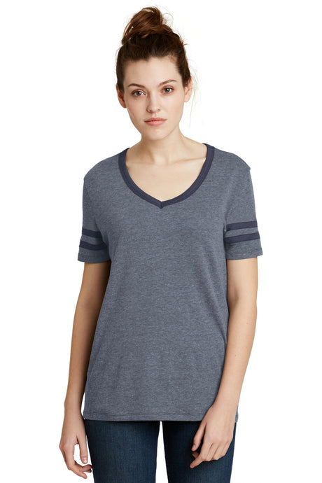Alternative Apparel Women's Varsity Vintage 50/50 Tee