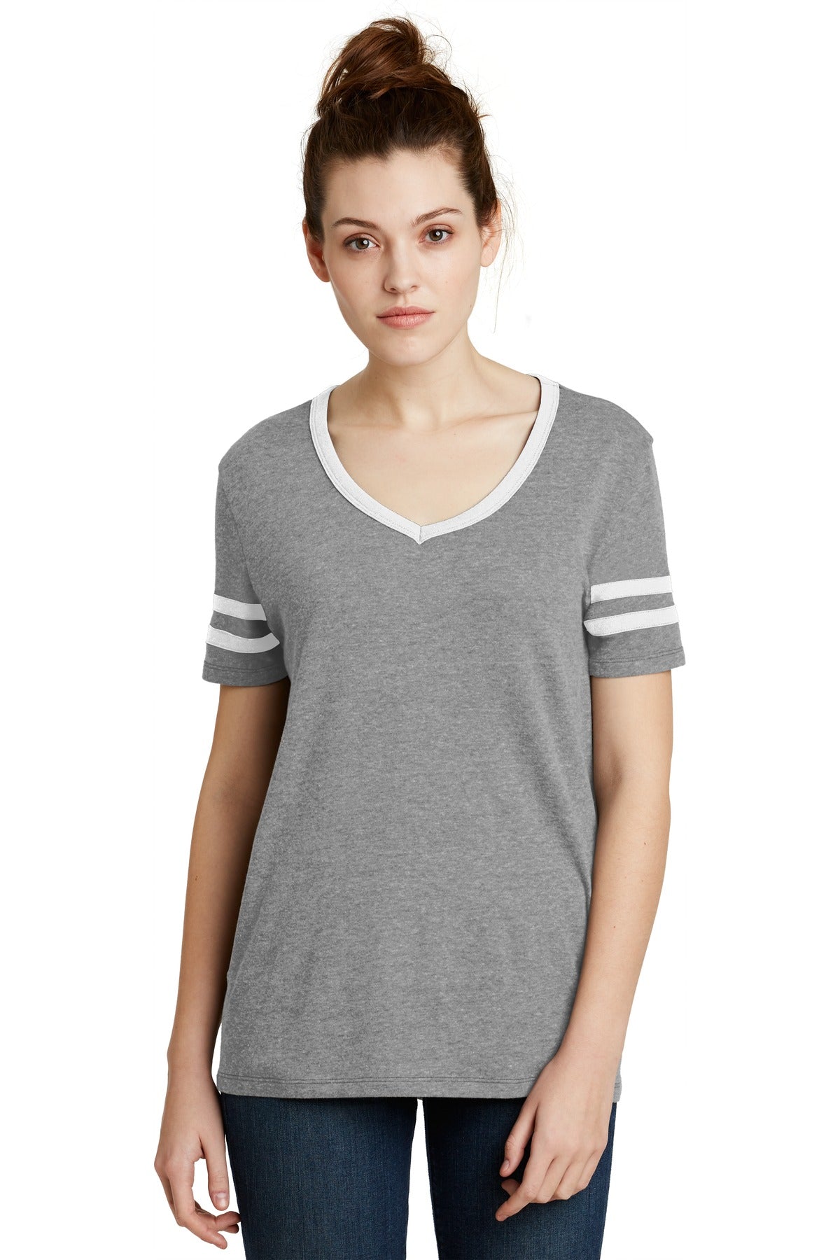 Alternative Apparel Women's Varsity Vintage 50/50 Tee