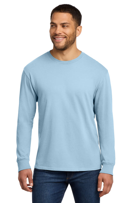 Port & Co Men's   Beach Wash   Garment-Dyed Long Sleeve Tee PC099LS