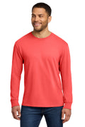 Port & Co Men's   Beach Wash   Garment-Dyed Long Sleeve Tee PC099LS