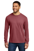 Port & Co Men's   Beach Wash   Garment-Dyed Long Sleeve Tee PC099LS