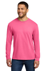 Port & Co Men's   Beach Wash   Garment-Dyed Long Sleeve Tee PC099LS
