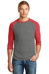 Alternative Apparel Men's Dugout 3/4-Sleeve Vintage Tee