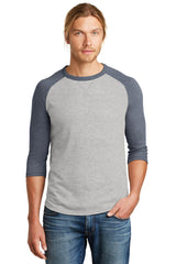 Alternative Apparel Men's Dugout 3/4-Sleeve Vintage Tee