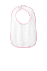 Rabbit Skins Men's   Infant Contrast Trim Terry Bib