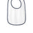 Rabbit Skins Men's   Infant Contrast Trim Terry Bib