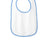 Rabbit Skins Men's   Infant Contrast Trim Terry Bib