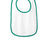 Rabbit Skins Men's   Infant Contrast Trim Terry Bib