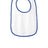 Rabbit Skins Men's   Infant Contrast Trim Terry Bib