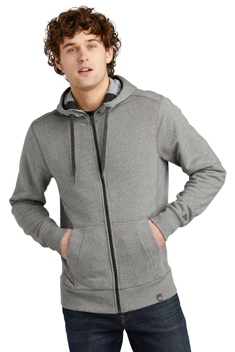 New Era Men's    French Terry Full-Zip Hoodie