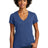 Alternative Apparel Women's Weathered Slub So-Low V-Neck Tee