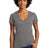 Alternative Apparel Women's Weathered Slub So-Low V-Neck Tee