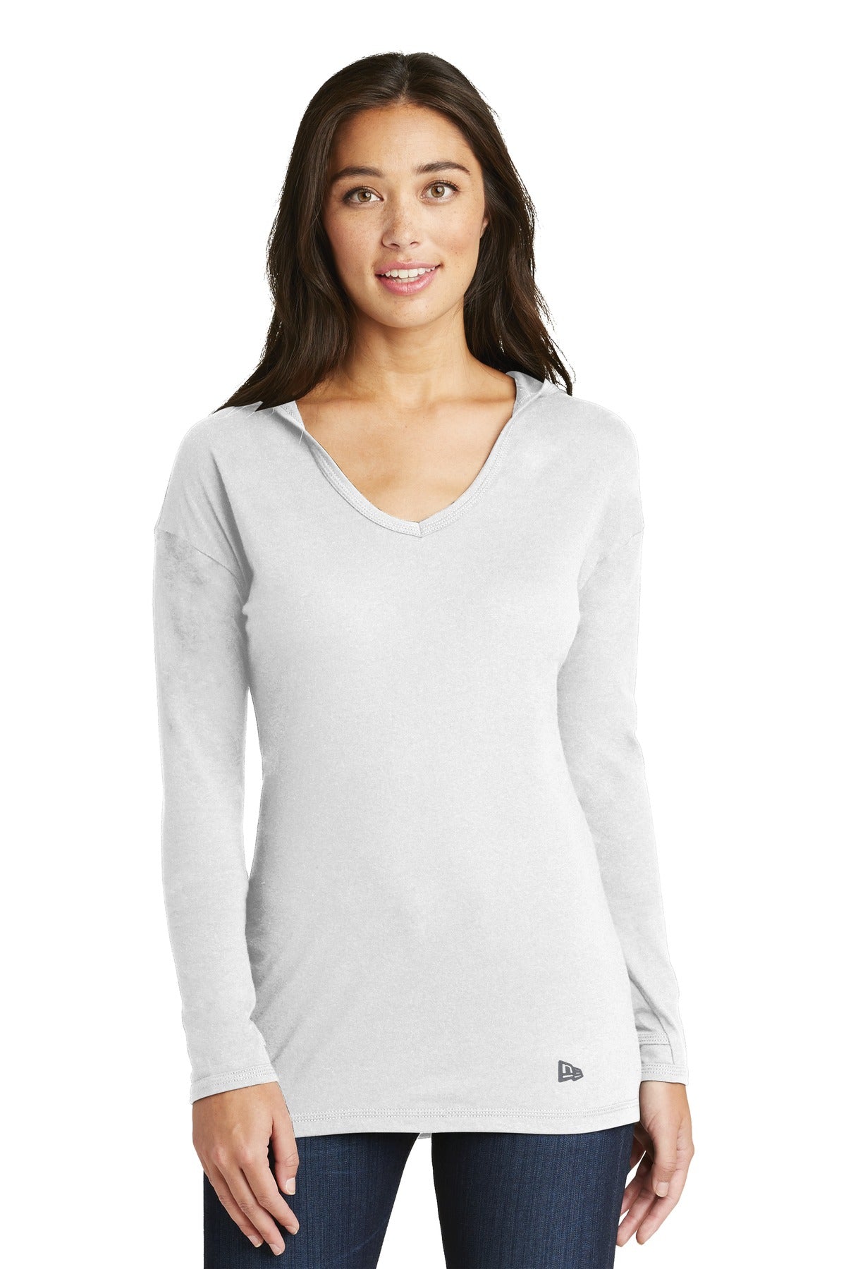 New Era Women's    Tri-Blend Performance Pullover Hoodie Tee