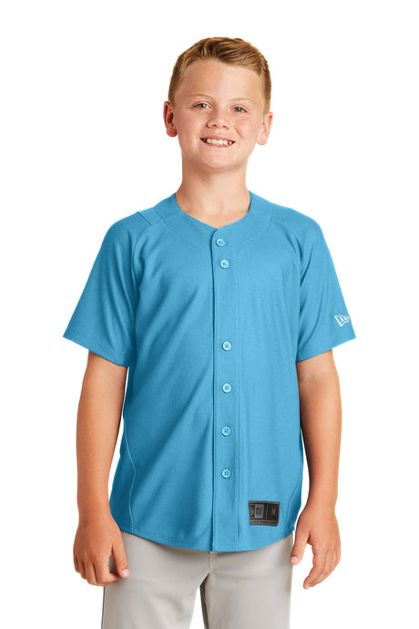 New Era Youth    Diamond Era Full-Button Jersey