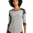 New Era Women's    Heritage Blend 3/4-Sleeve Baseball Raglan Tee