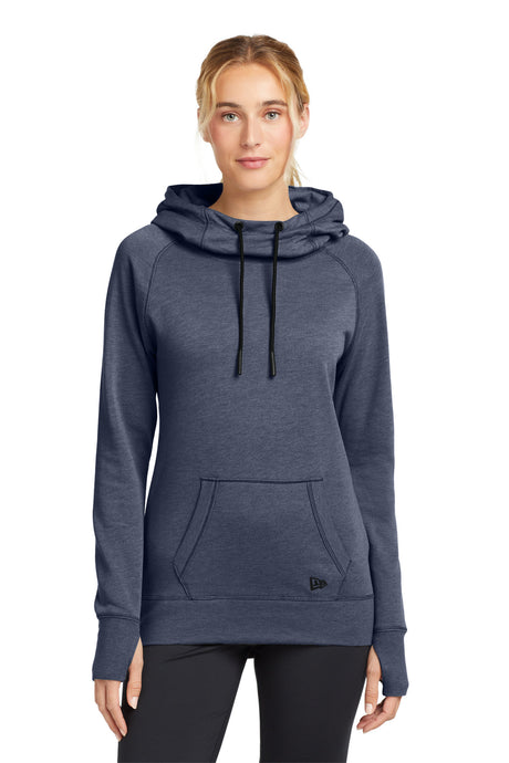 New Era Women's    Tri-Blend Fleece Pullover Hoodie