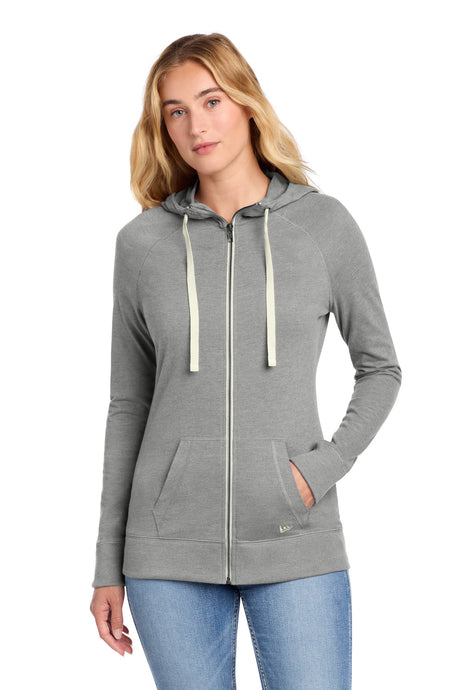 New Era Women's   Sueded Cotton Blend Full-Zip Hoodie