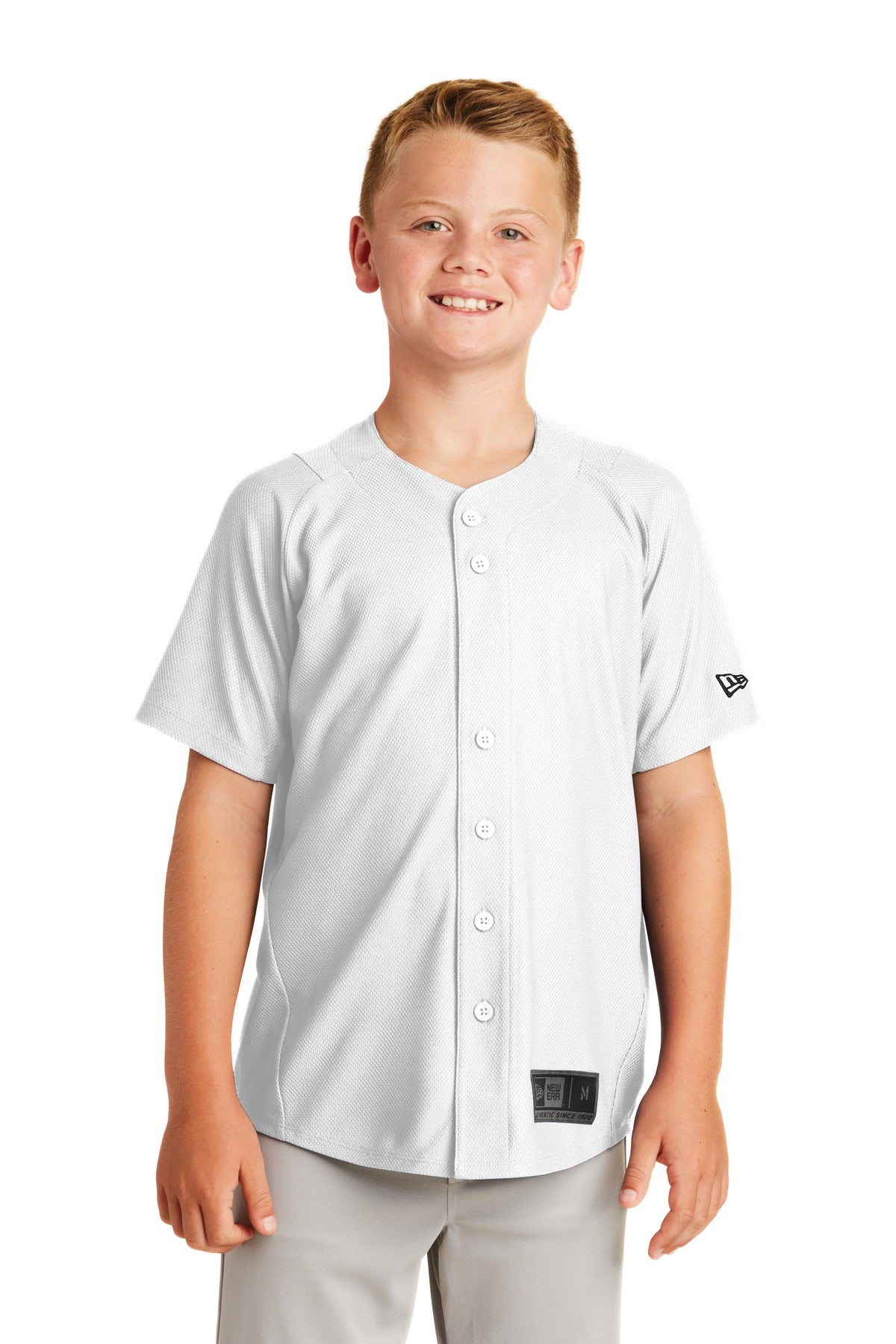 New Era Youth    Diamond Era Full-Button Jersey