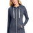 New Era Women's   Sueded Cotton Blend Full-Zip Hoodie