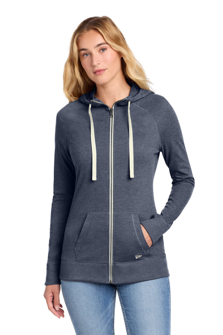 New Era Women's   Sueded Cotton Blend Full-Zip Hoodie