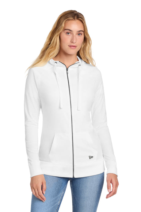 New Era Women's   Sueded Cotton Blend Full-Zip Hoodie