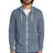Alternative Apparel Men's Burnout Laid-Back Zip Hoodie