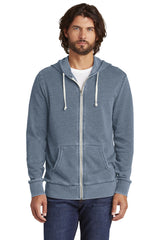 Alternative Apparel Men's Burnout Laid-Back Zip Hoodie
