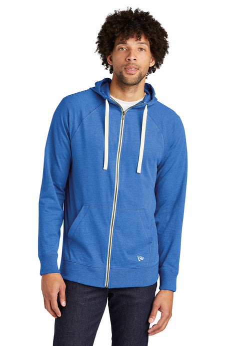 New Era Men's    Sueded Cotton Blend Full-Zip Hoodie