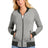 New Era Women's   French Terry Baseball Full-Zip