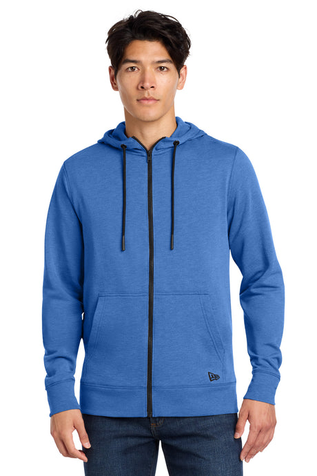 New Era Men's    Tri-Blend Fleece Full-Zip Hoodie NEA511