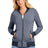 New Era Women's   French Terry Baseball Full-Zip