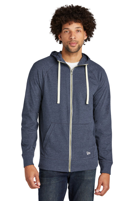New Era Men's    Sueded Cotton Blend Full-Zip Hoodie