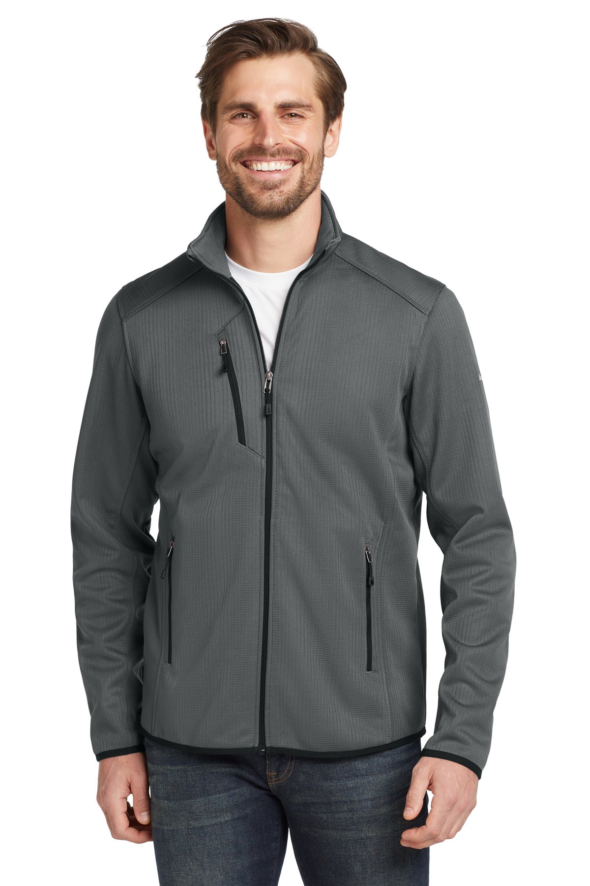 Eddie Bauer Men's    Dash Full-Zip Fleece Jacket