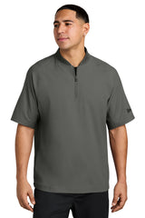 New Era Men's    Cage Short Sleeve 1/4-Zip Jacket