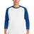 New Era Men's    Heritage Blend 3/4-Sleeve Baseball Raglan Tee
