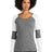 New Era Women's    Tri-Blend Performance Baseball Tee