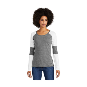 New Era Women's    Tri-Blend Performance Baseball Tee
