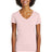 Alternative Apparel Women's Runaway Blended Jersey V-Neck Tee