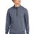 New Era Men's    Tri-Blend Fleece 1/4-Zip Pullover